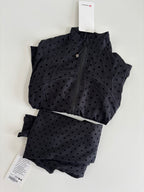 Polka dot set long top